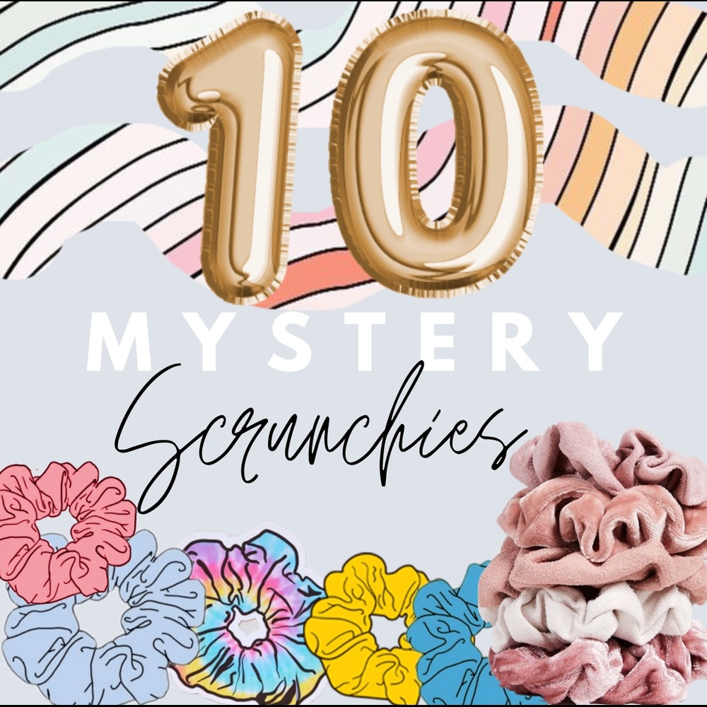 10 mystery scrunchies